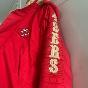 Authentic NFL Pro Line 49ers jacket by STARTER